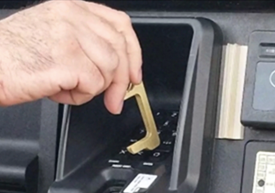 Antimicrobial No Touch Tool