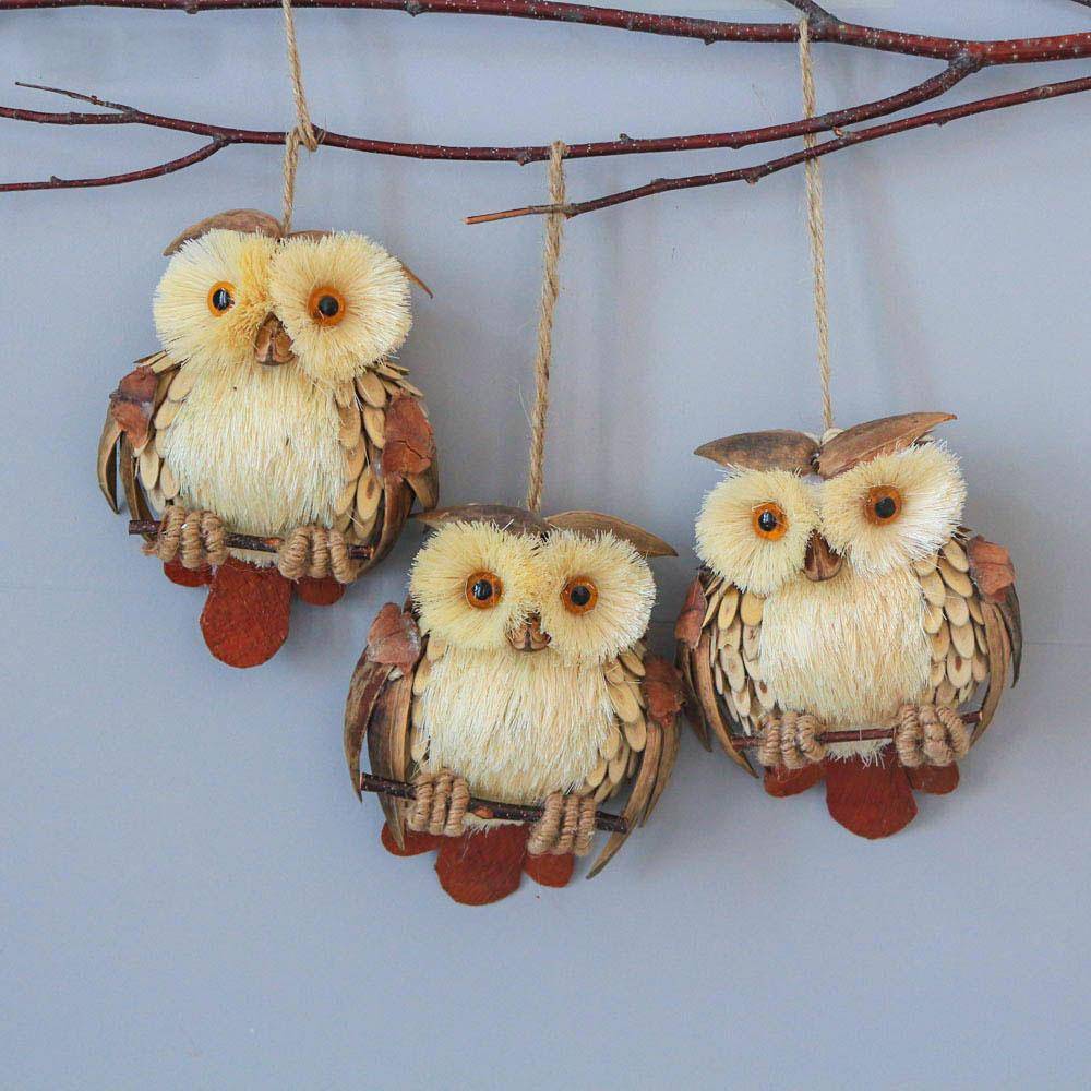 Hanging Owl Decor
