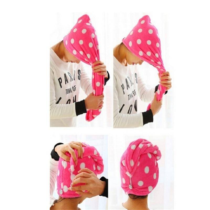 Quick Dry Bath Twist Drying Turban