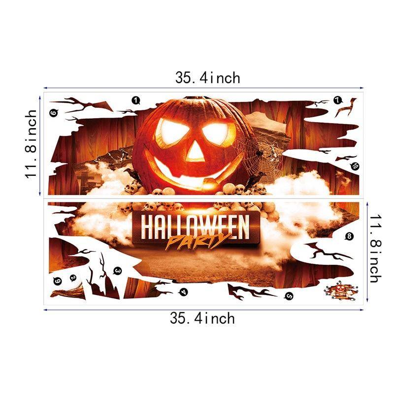 Halloween 3D Sticker