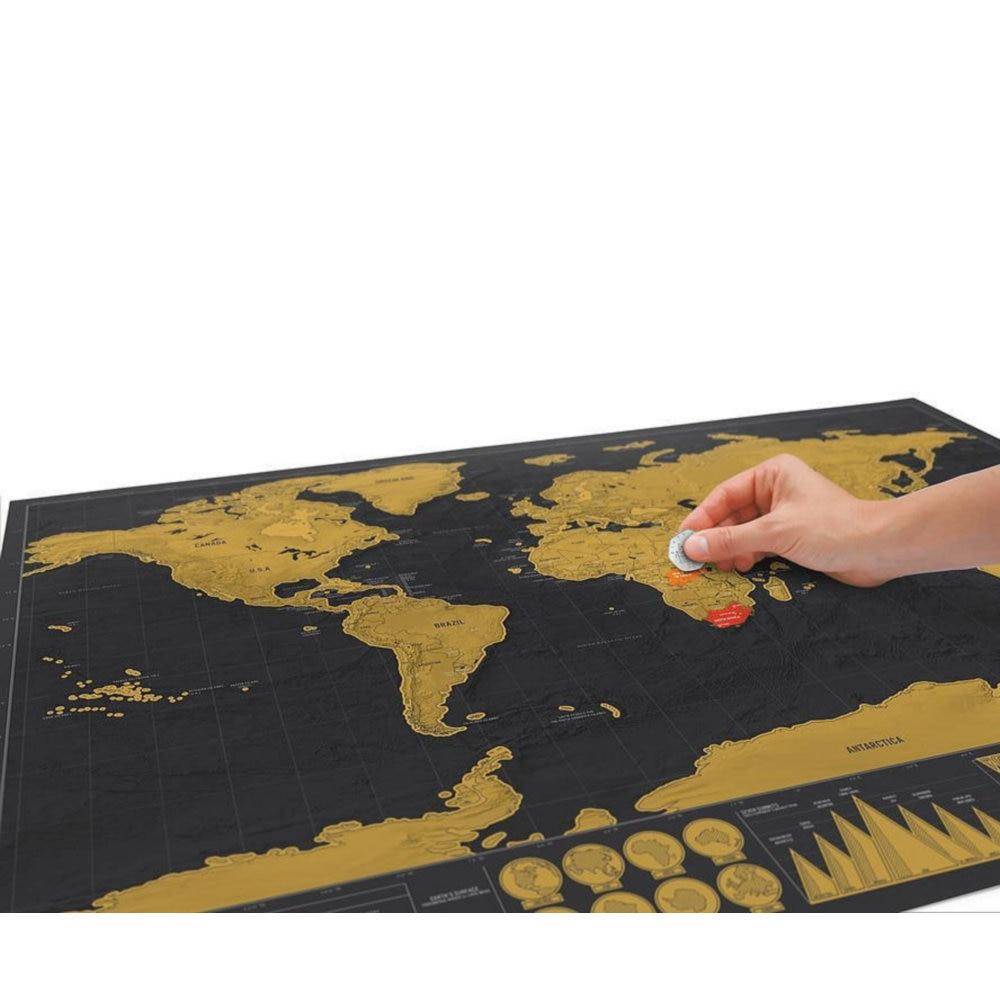 Deluxe World Travel Map