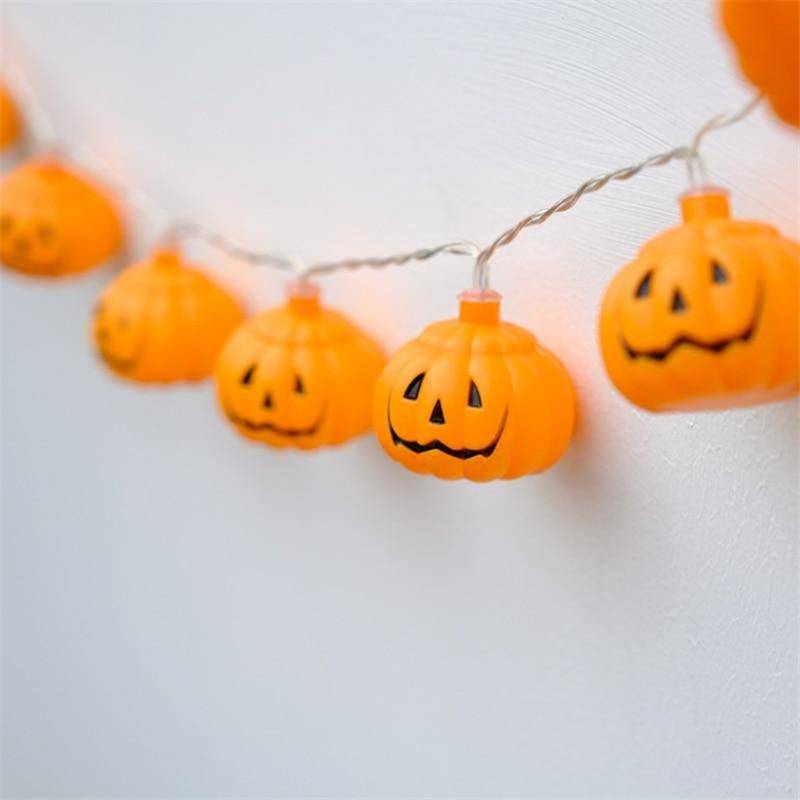 10 LED Pumpkin Lights