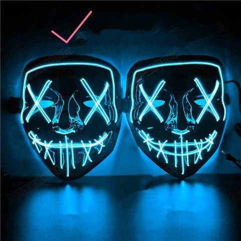 Image of LED Light Up Mask