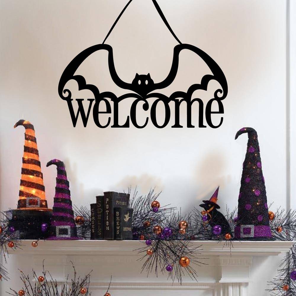 Welcome Halloween Sign