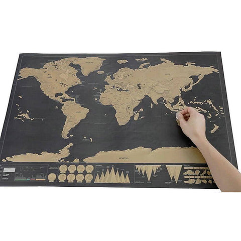 Deluxe World Travel Map